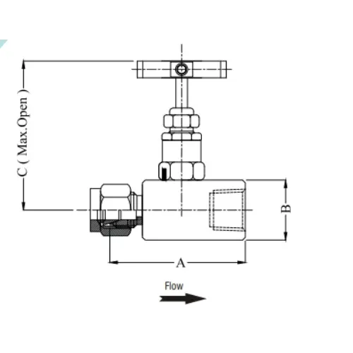 Голковий вентиль GV-62-NV-12T-12N