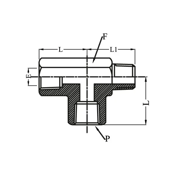 Трійник GV-213-ST-6N
